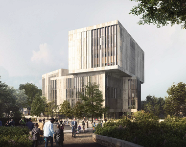 University of Bristol's new landmark library and landscaped public realm